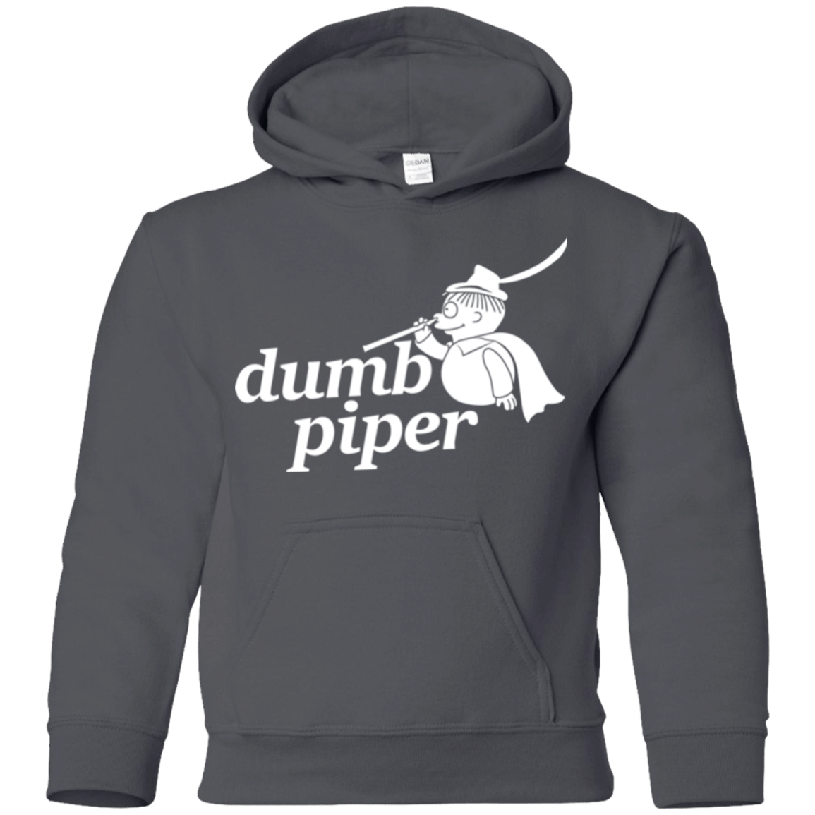 Sweatshirts Charcoal / YS Dumb Piper Youth Hoodie
