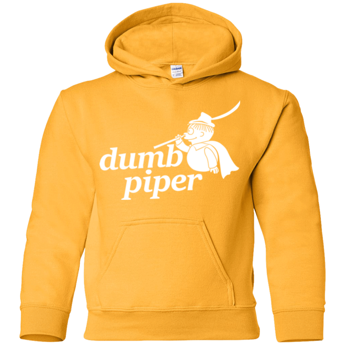 Sweatshirts Gold / YS Dumb Piper Youth Hoodie