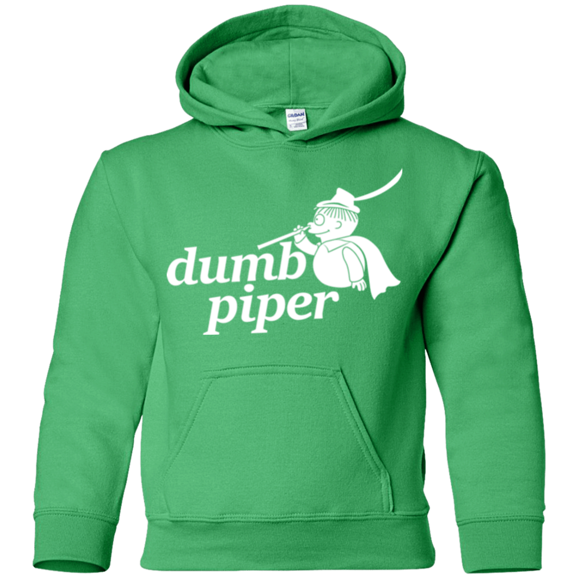 Sweatshirts Irish Green / YS Dumb Piper Youth Hoodie