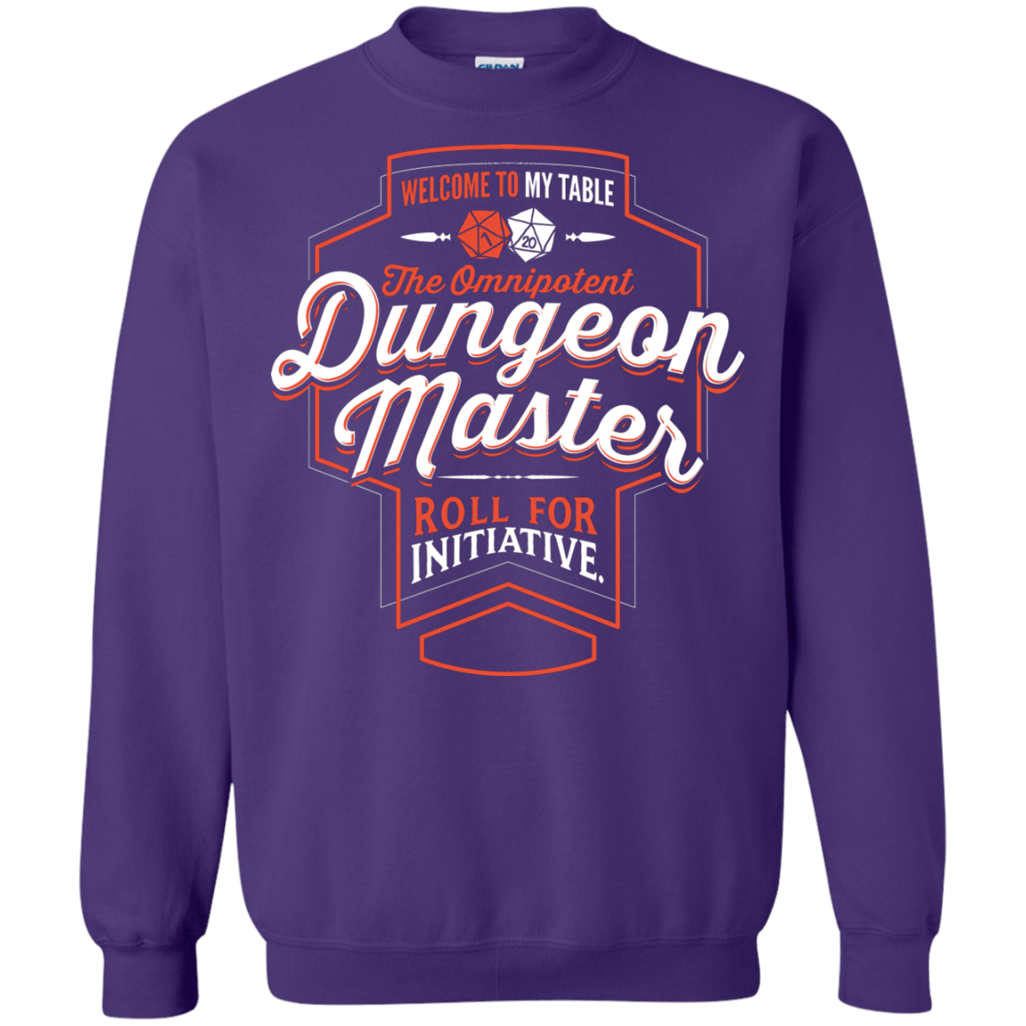 Sweatshirts Purple / S Dungeon Master Crewneck Sweatshirt