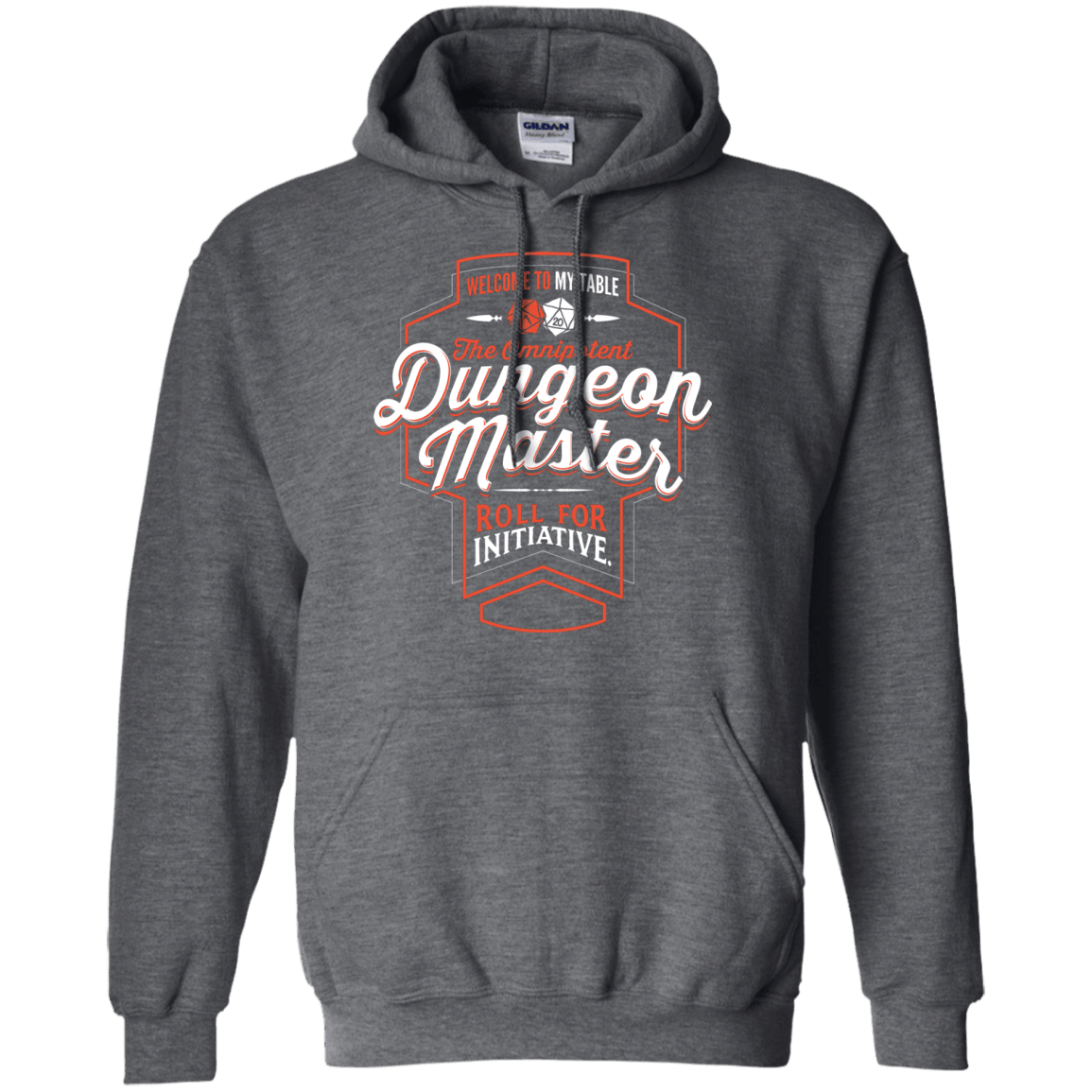 Sweatshirts Dark Heather / S Dungeon Master Pullover Hoodie