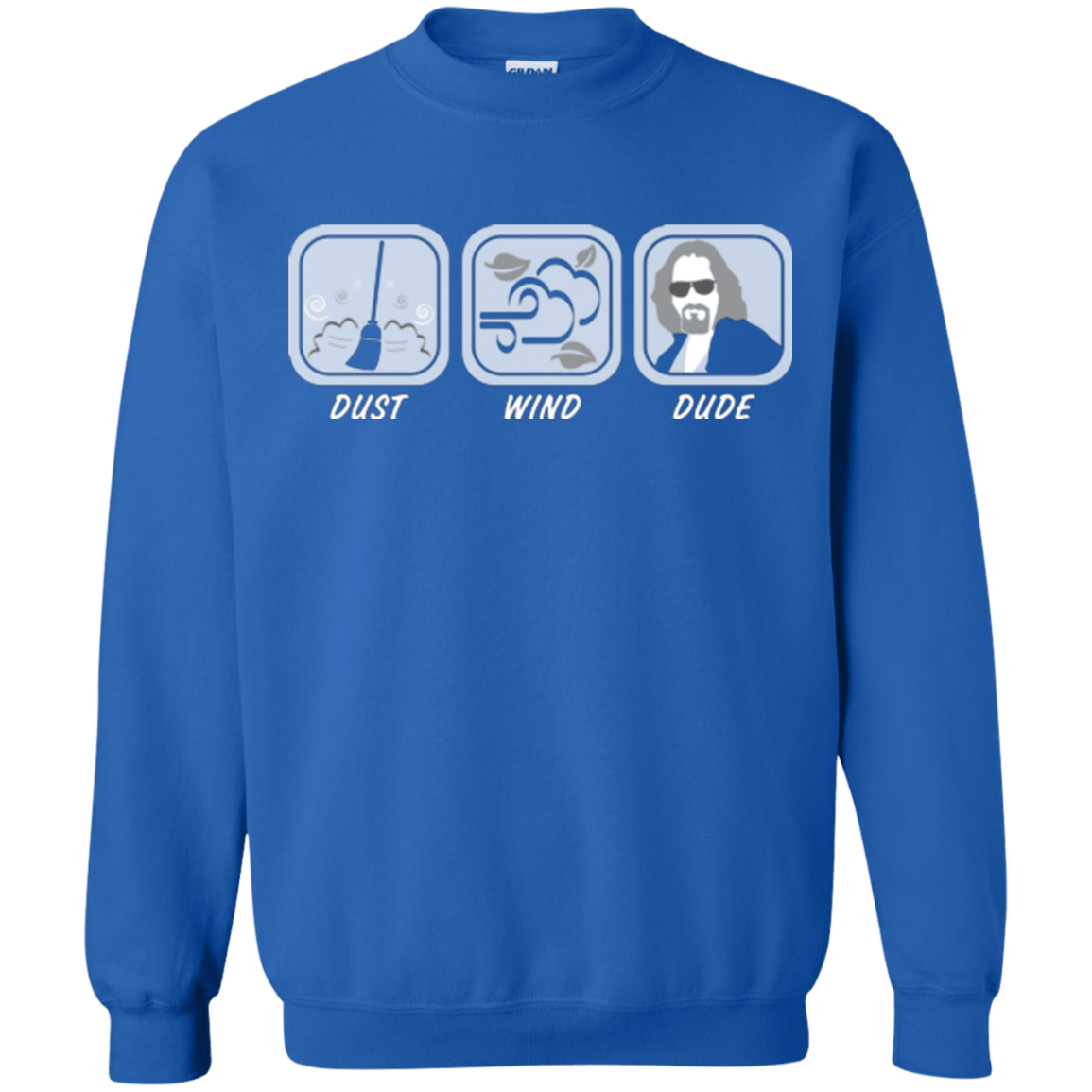 Sweatshirts Royal / Small Dust Wind Dude Crewneck Sweatshirt