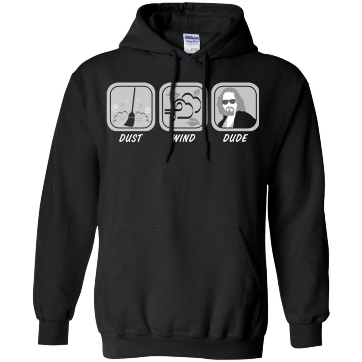 Sweatshirts Black / Small Dust Wind Dude Pullover Hoodie