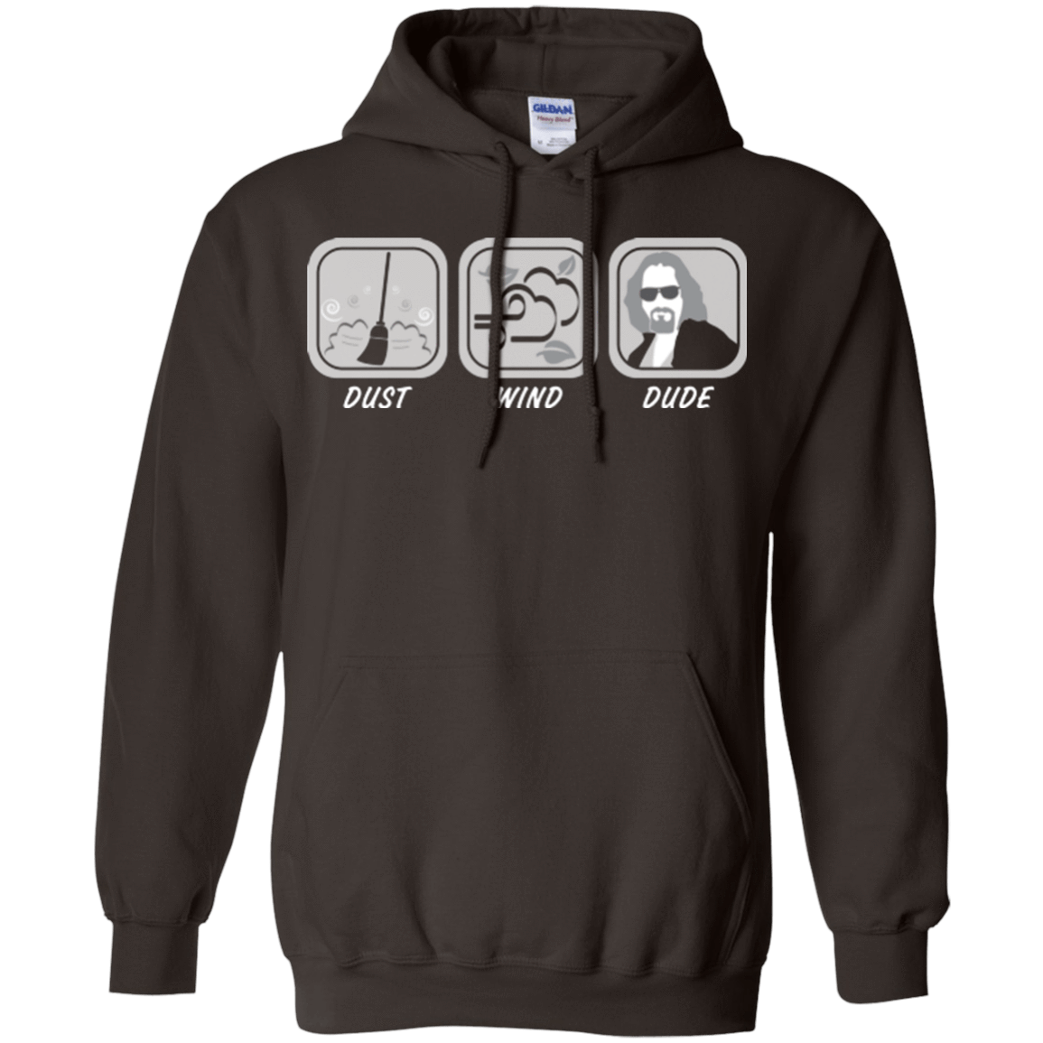Sweatshirts Dark Chocolate / Small Dust Wind Dude Pullover Hoodie