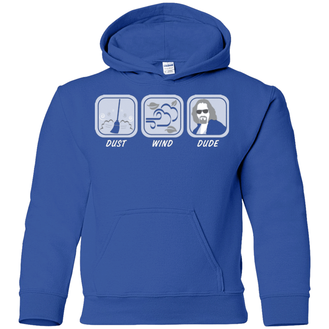 Sweatshirts Royal / YS Dust Wind Dude Youth Hoodie