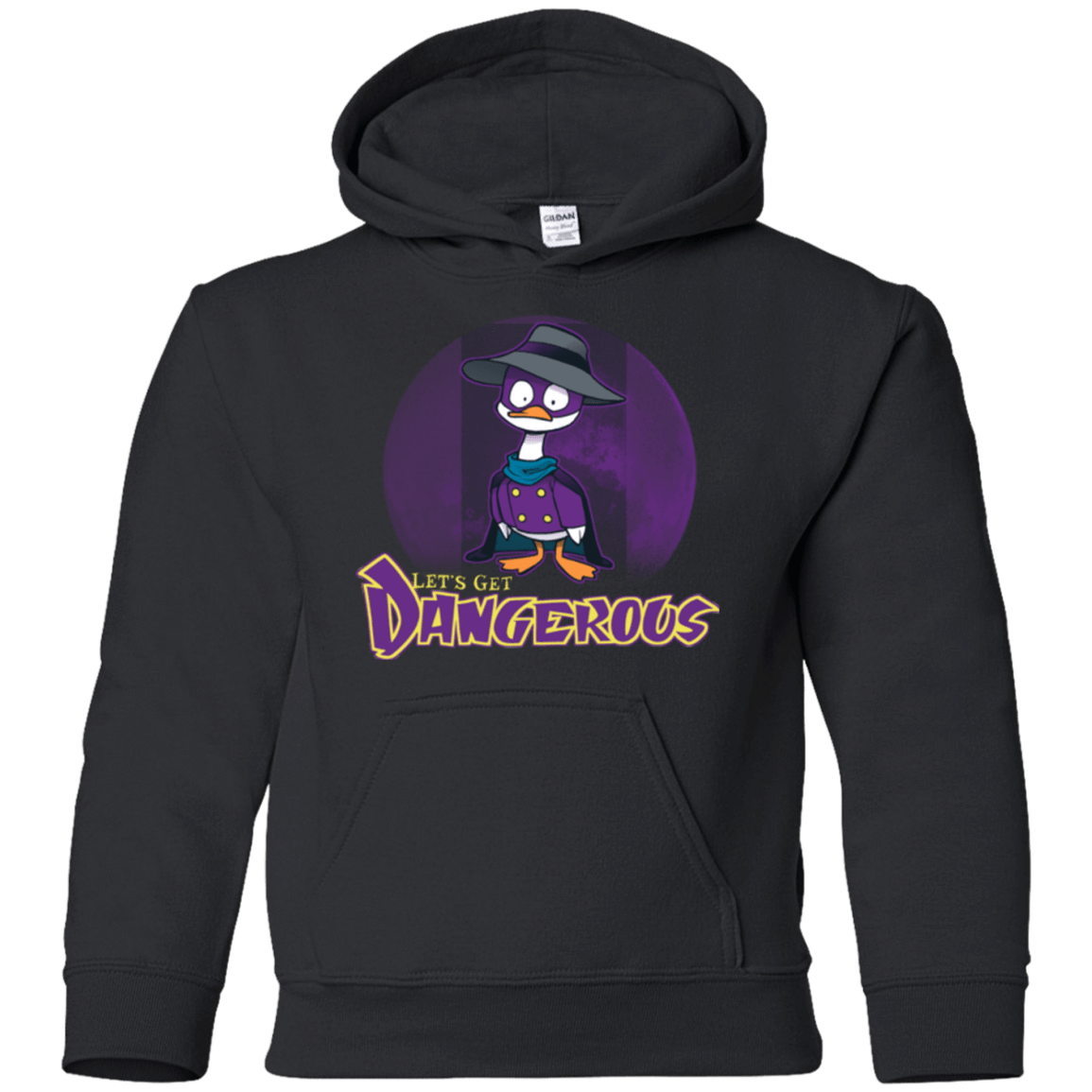 Sweatshirts Black / YS DW Duck Youth Hoodie
