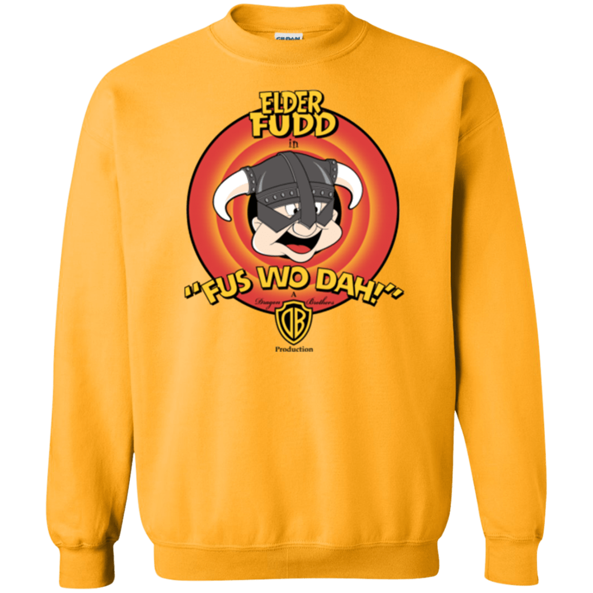Sweatshirts Gold / Small Dwagonborn Crewneck Sweatshirt
