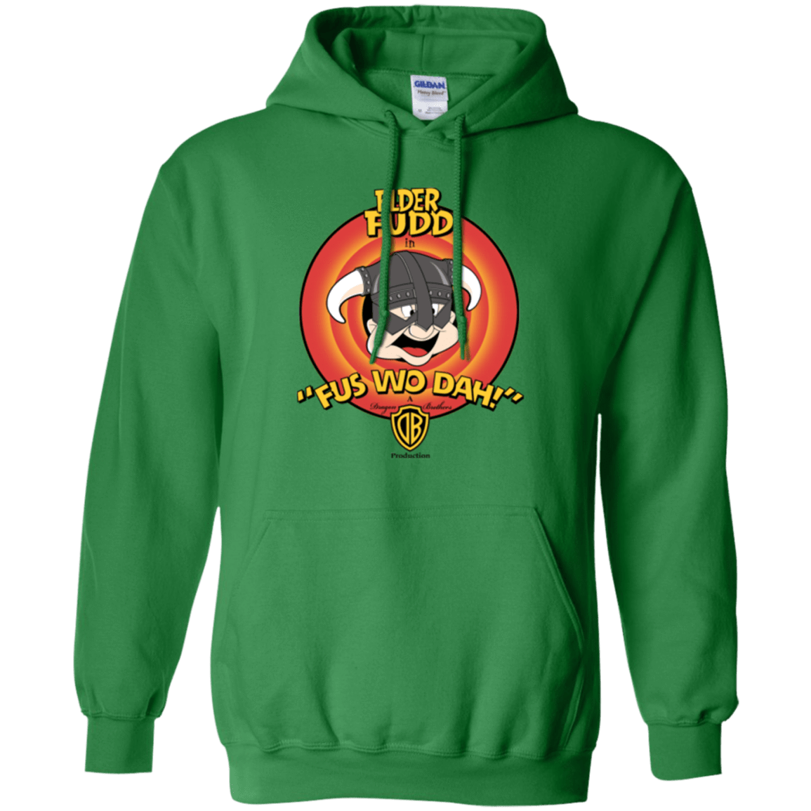 Sweatshirts Irish Green / Small Dwagonborn Pullover Hoodie