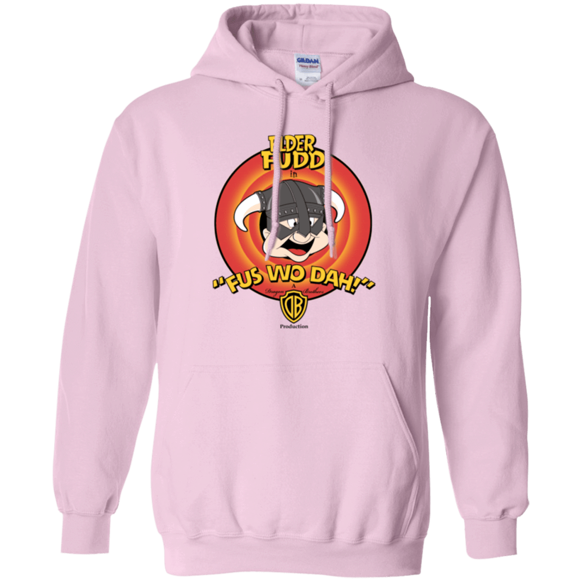 Sweatshirts Light Pink / Small Dwagonborn Pullover Hoodie