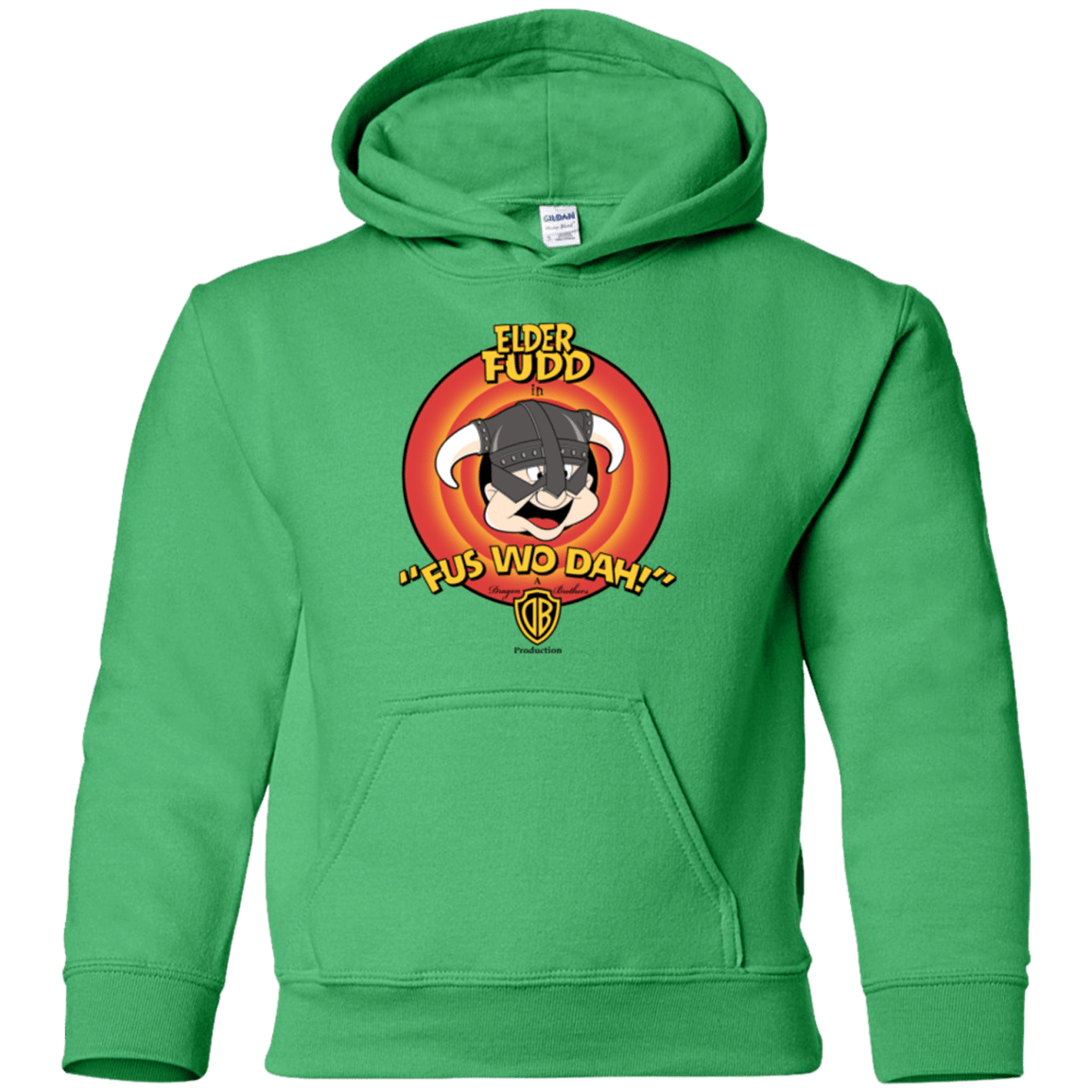 Sweatshirts Irish Green / YS Dwagonborn Youth Hoodie