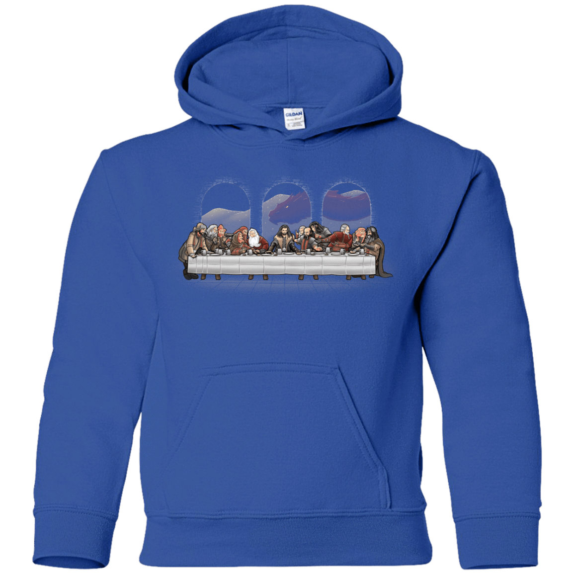 Sweatshirts Royal / YS Dwarf Dinner Youth Hoodie