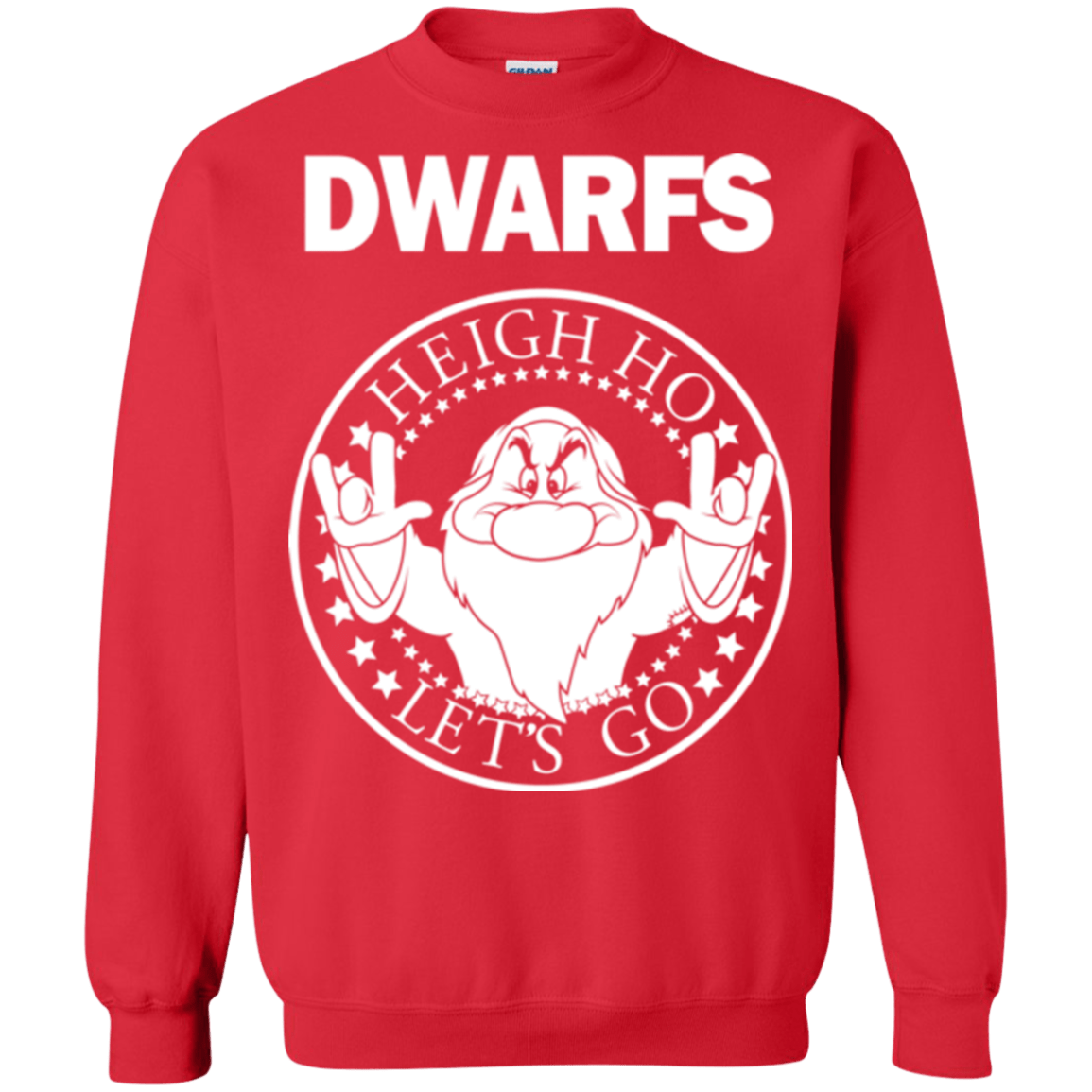 Sweatshirts Red / S Dwarfs Crewneck Sweatshirt