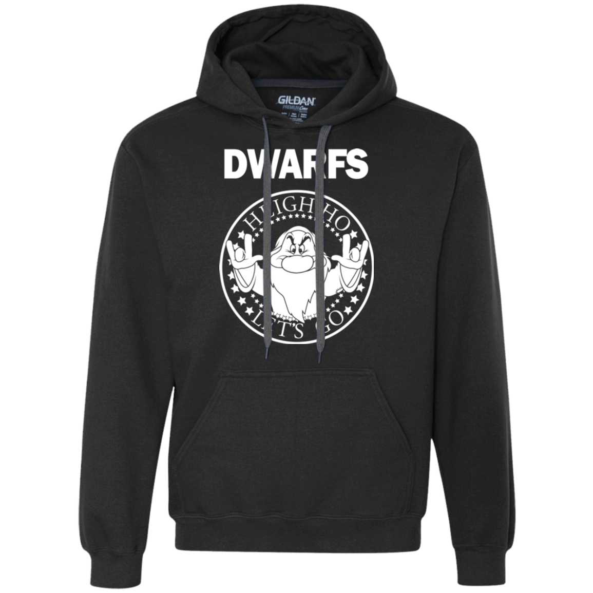 Sweatshirts Black / S Dwarfs Premium Fleece Hoodie
