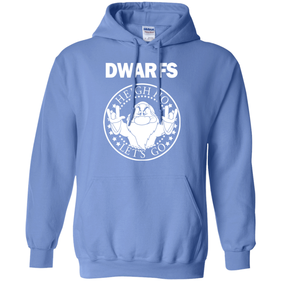 Sweatshirts Carolina Blue / S Dwarfs Pullover Hoodie