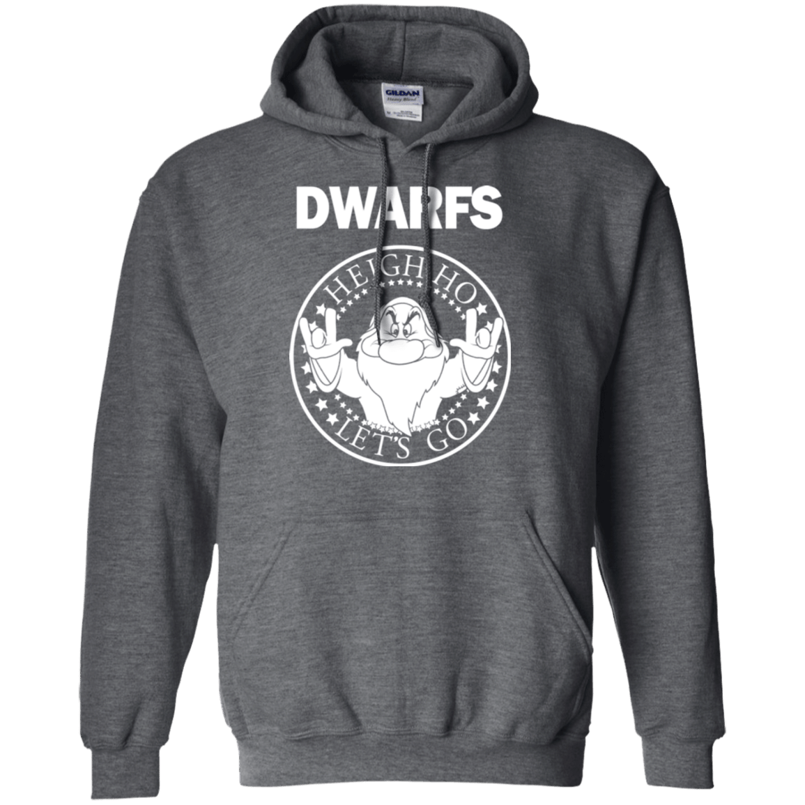 Sweatshirts Dark Heather / S Dwarfs Pullover Hoodie