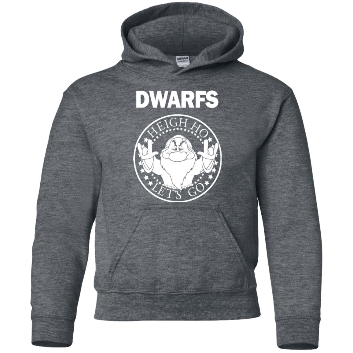Sweatshirts Dark Heather / YS Dwarfs Youth Hoodie