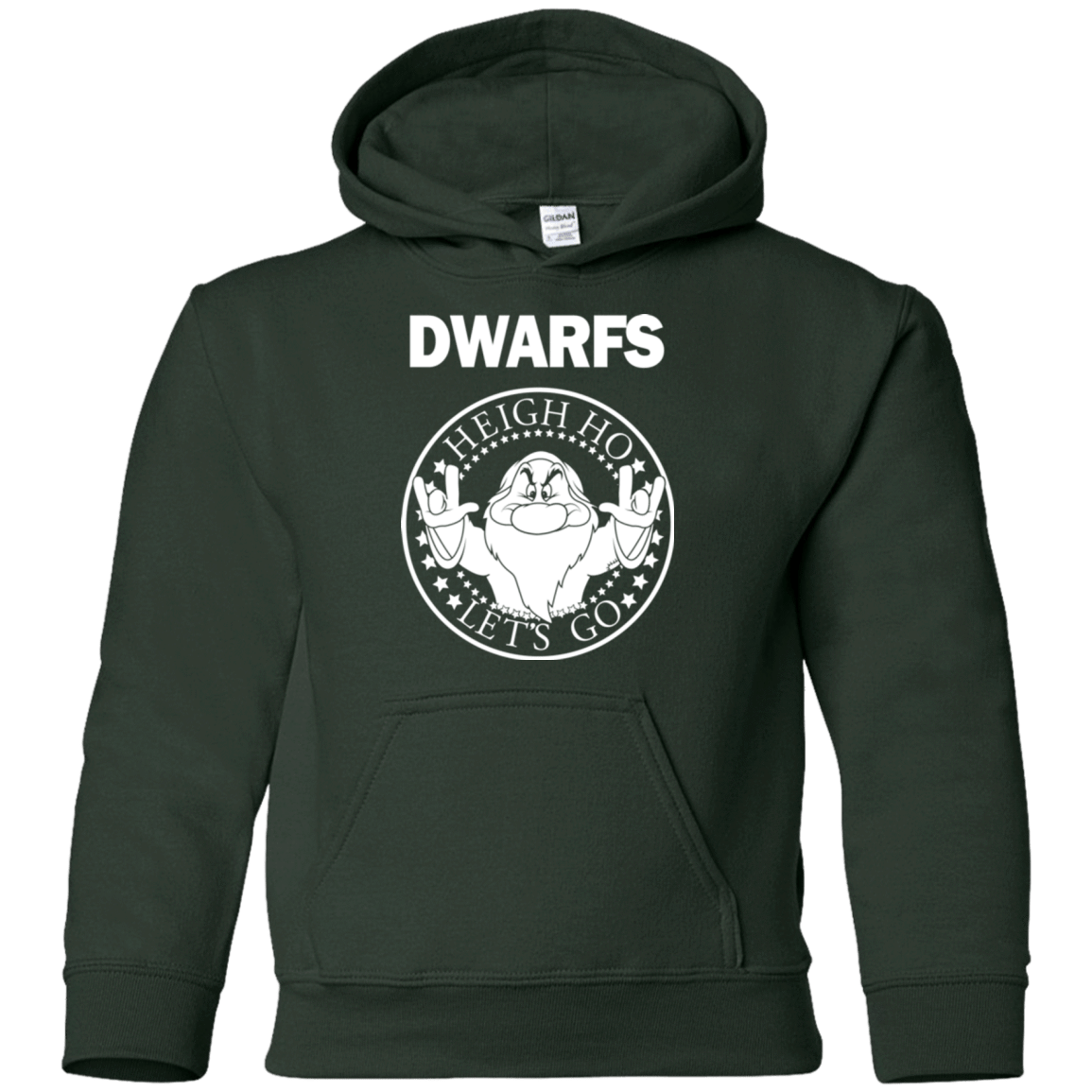 Sweatshirts Forest Green / YS Dwarfs Youth Hoodie