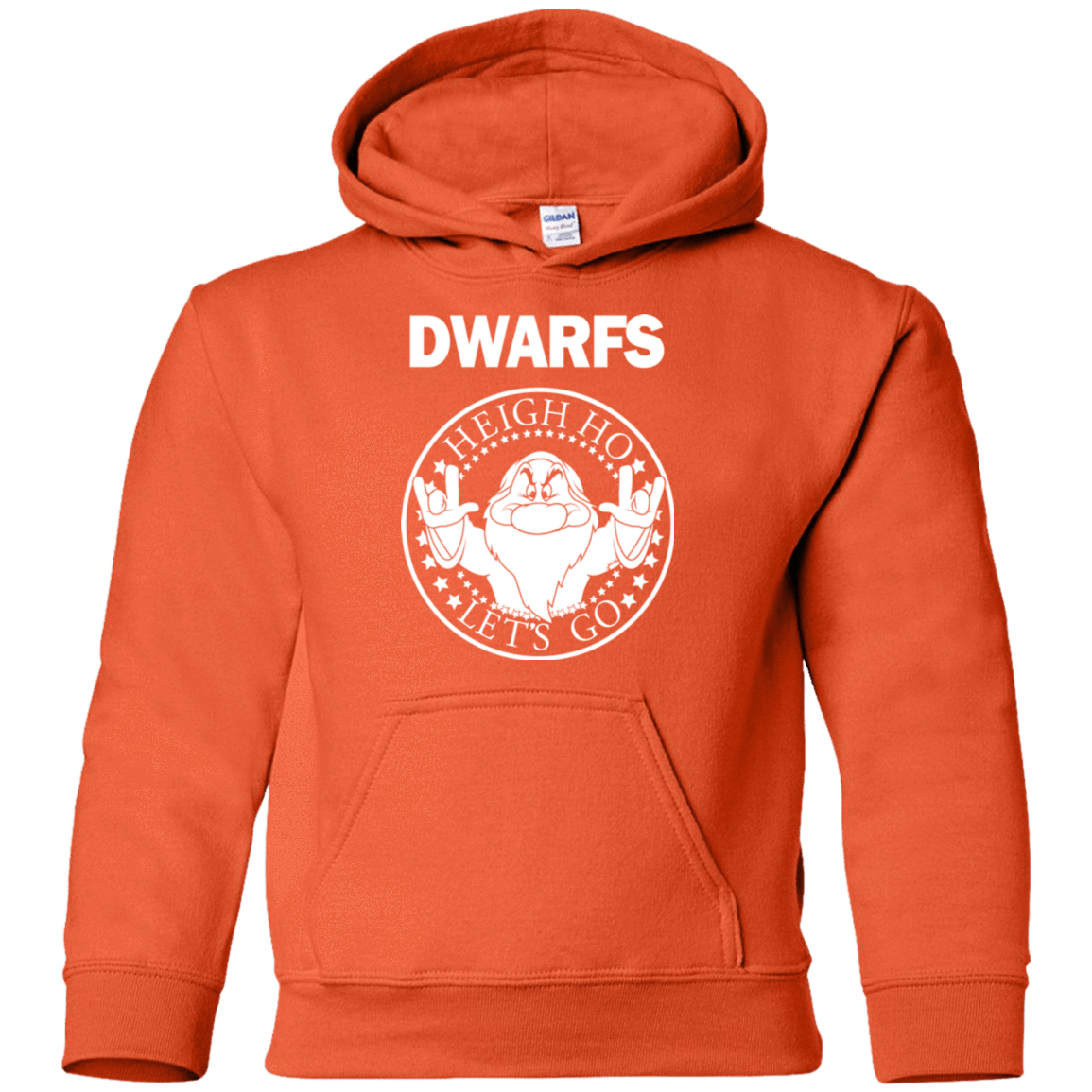Sweatshirts Orange / YS Dwarfs Youth Hoodie