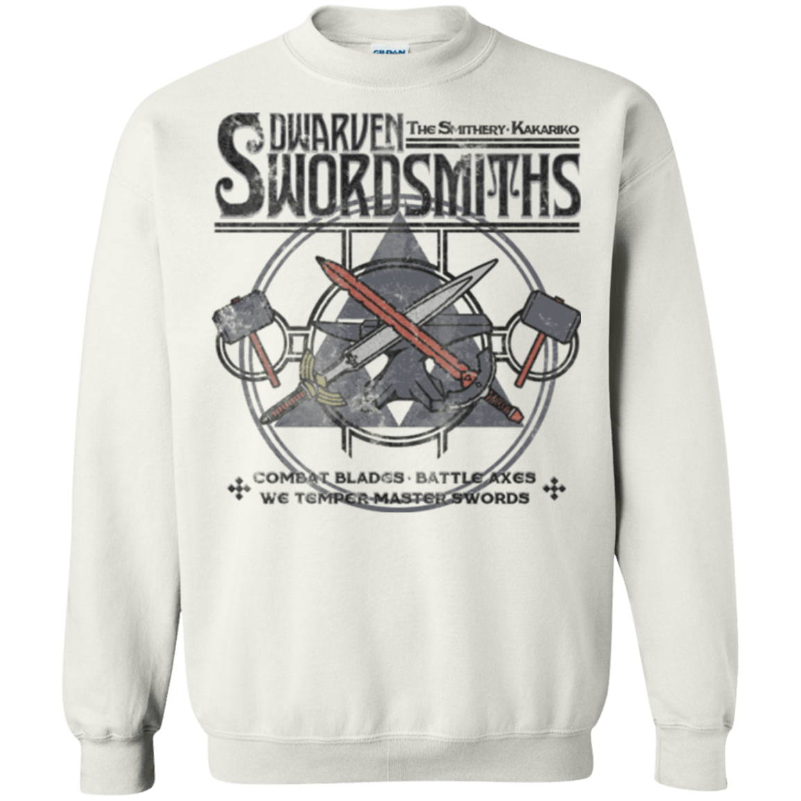 Sweatshirts White / Small Dwarven Swordsmiths Crewneck Sweatshirt