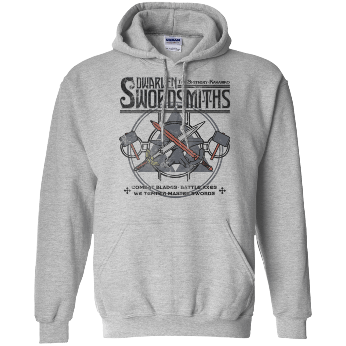 Sweatshirts Sport Grey / Small Dwarven Swordsmiths Pullover Hoodie
