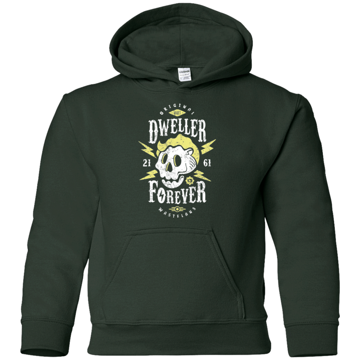 Sweatshirts Forest Green / YS Dweller Forever Youth Hoodie