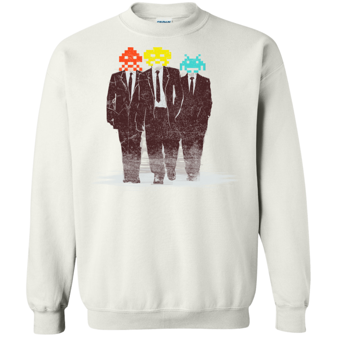 Sweatshirts White / S Earth Invaders Crewneck Sweatshirt