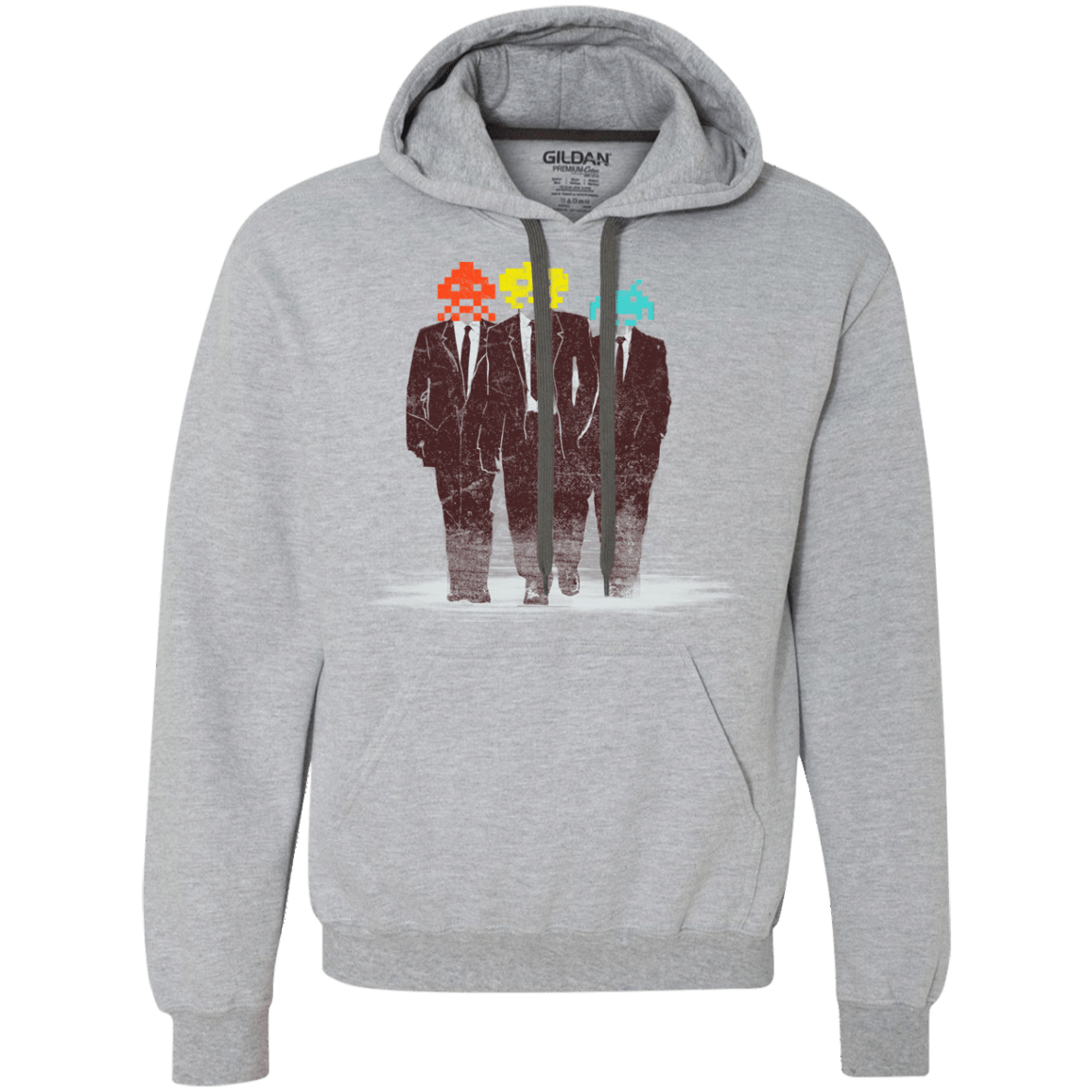 Sweatshirts Sport Grey / S Earth Invaders Premium Fleece Hoodie