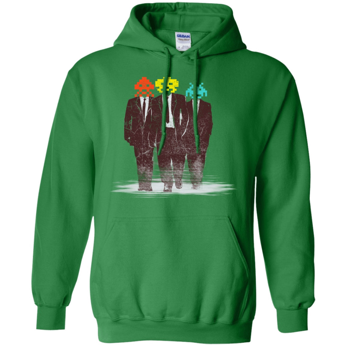 Sweatshirts Irish Green / S Earth Invaders Pullover Hoodie