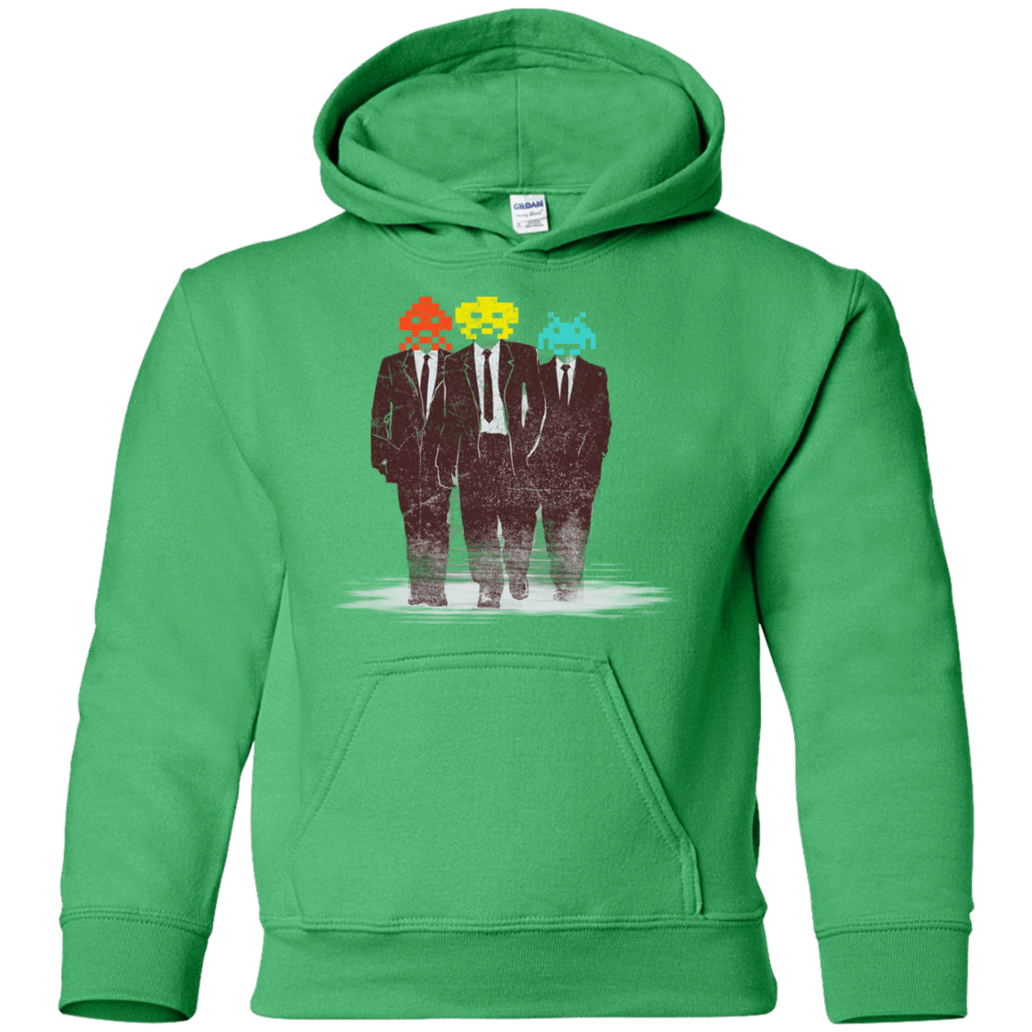 Sweatshirts Irish Green / YS Earth Invaders Youth Hoodie