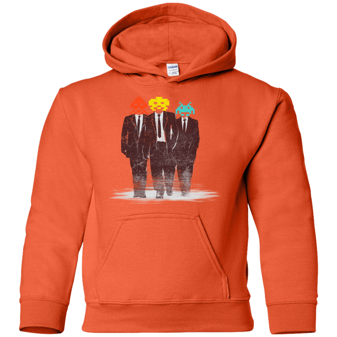 Sweatshirts Orange / YS Earth Invaders Youth Hoodie