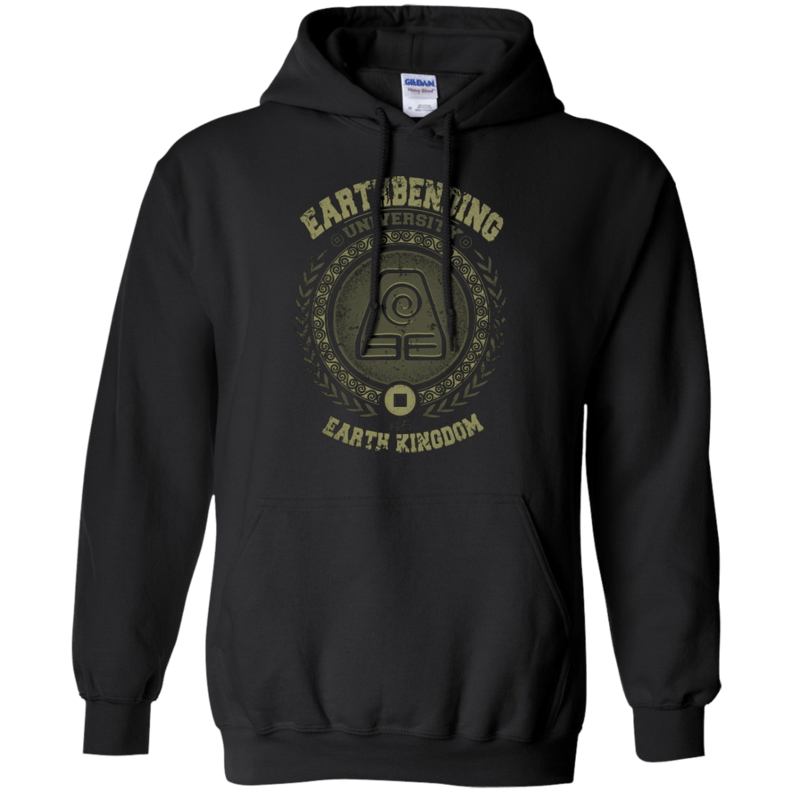 Sweatshirts Black / Small Earthbending university Pullover Hoodie