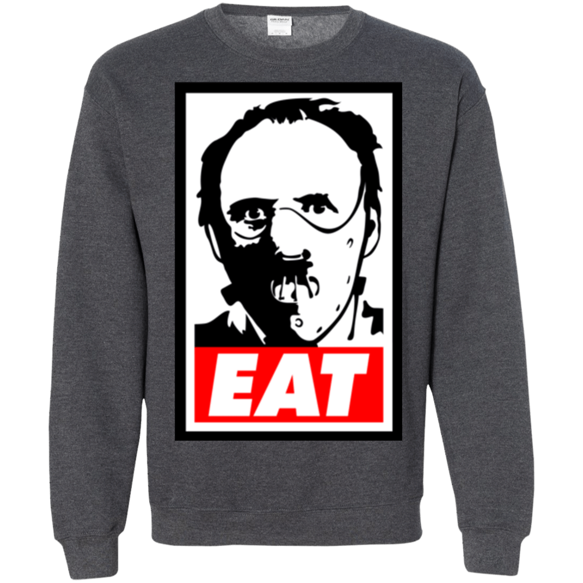 Sweatshirts Dark Heather / Small Eat Crewneck Sweatshirt
