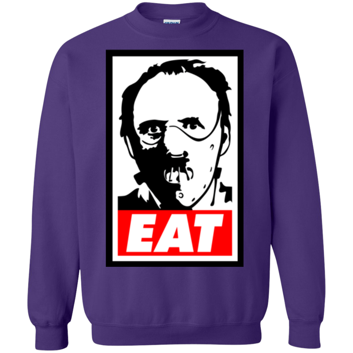 Sweatshirts Purple / Small Eat Crewneck Sweatshirt