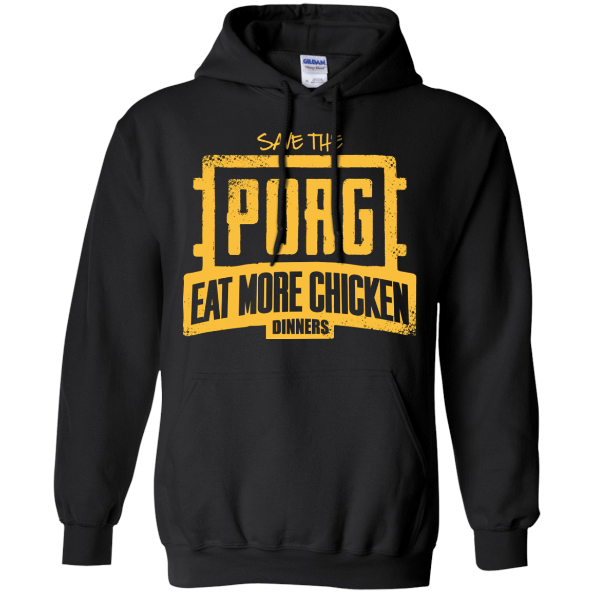 Sweatshirts Black / Small Eat More Chicken Pullover Hoodie