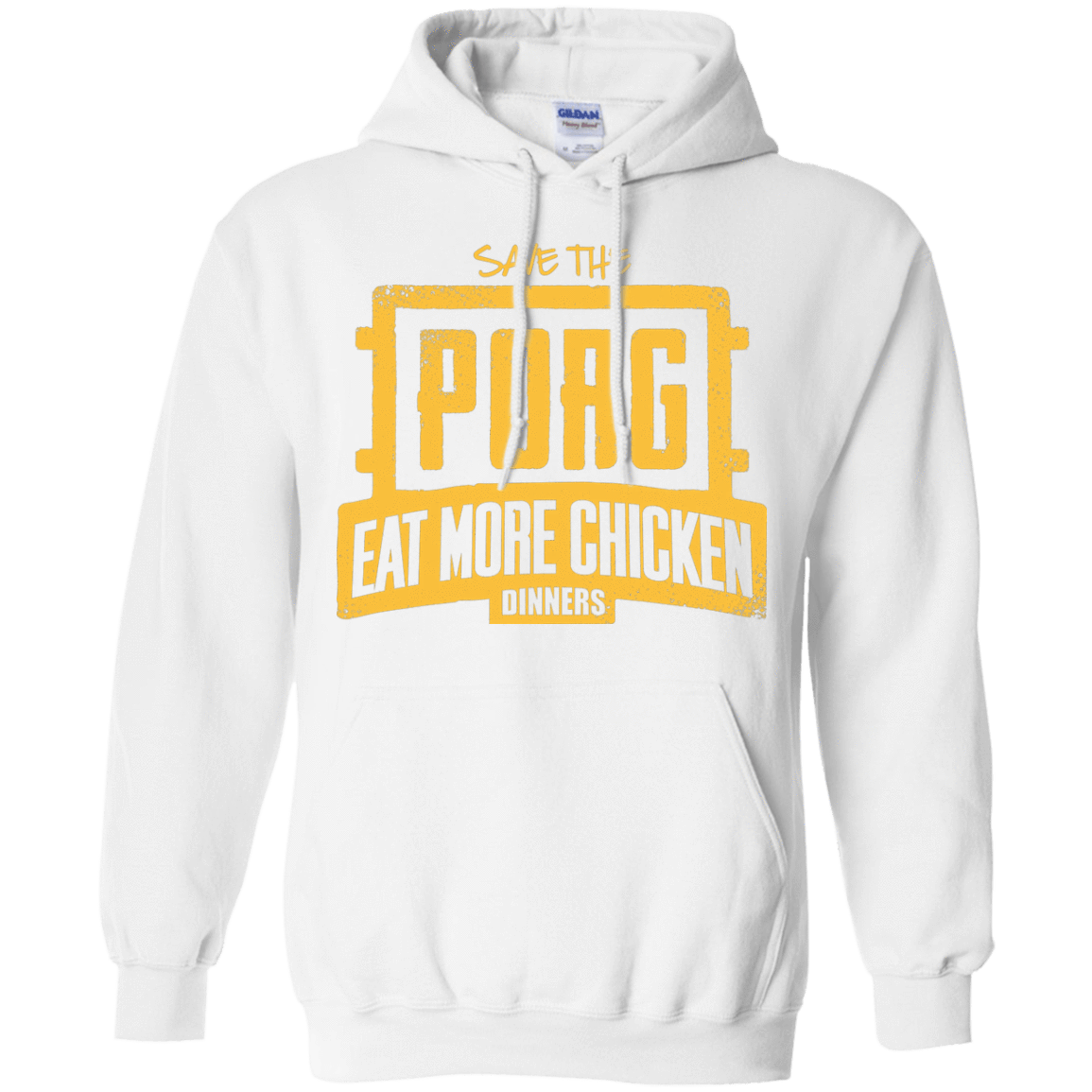 Sweatshirts White / Small Eat More Chicken Pullover Hoodie