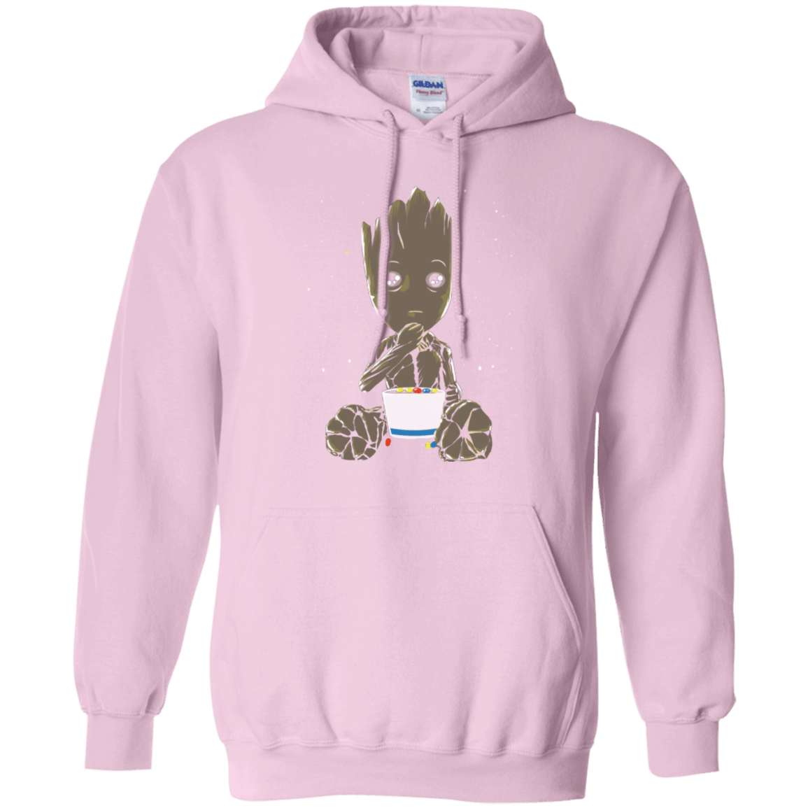 Sweatshirts Light Pink / Small Eating Candies Pullover Hoodie
