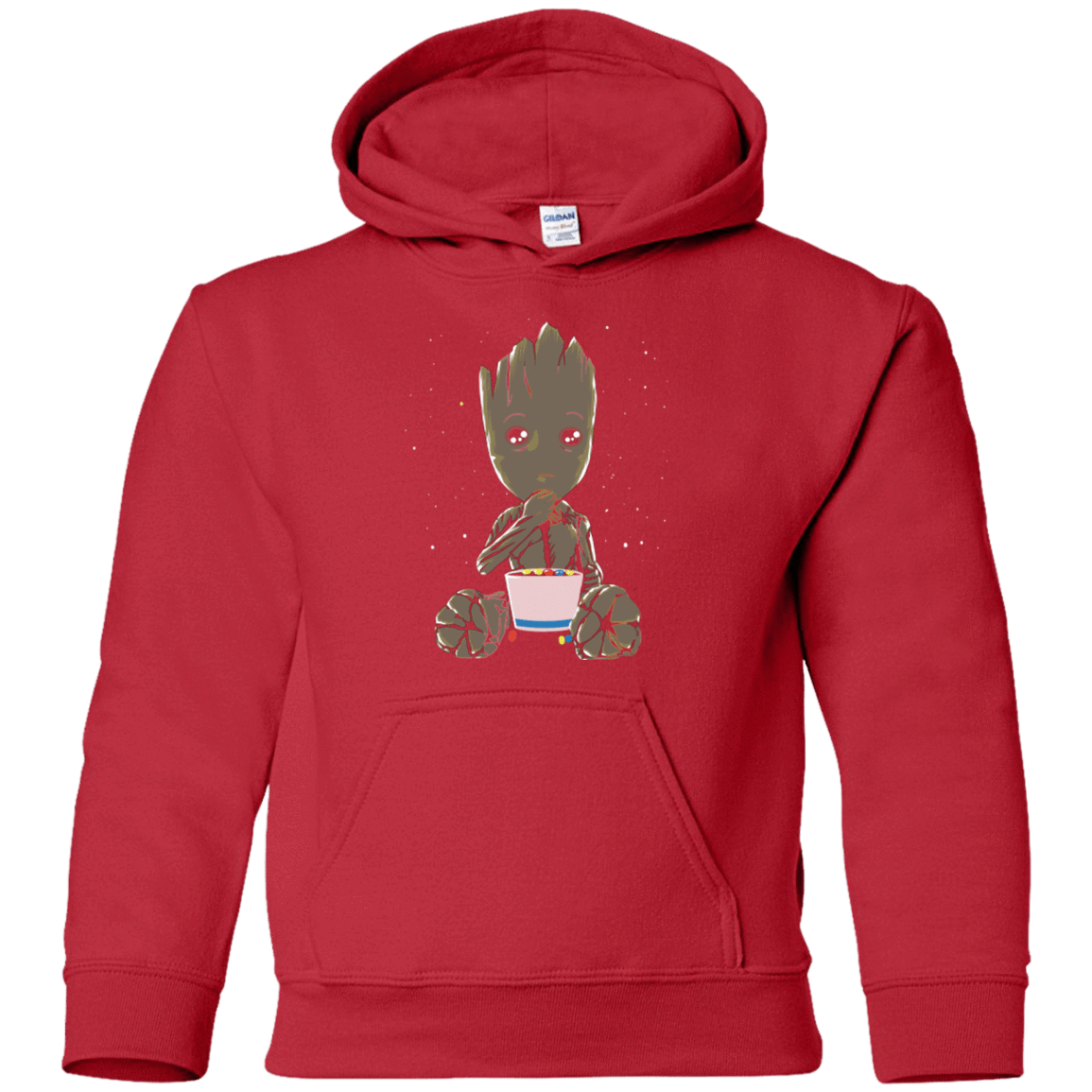 Sweatshirts Red / YS Eating Candies Youth Hoodie