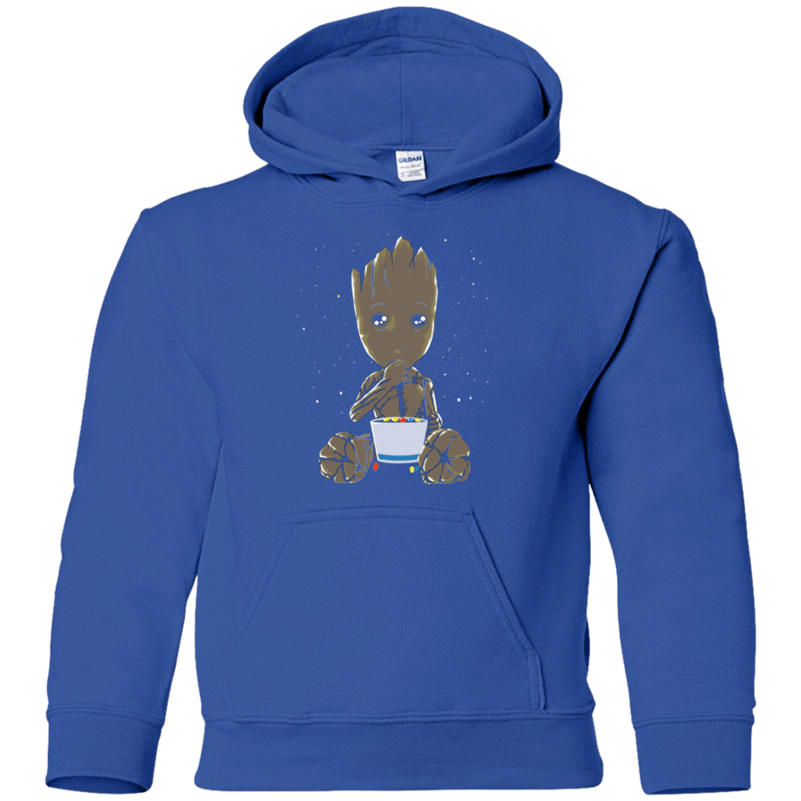 Sweatshirts Royal / YS Eating Candies Youth Hoodie