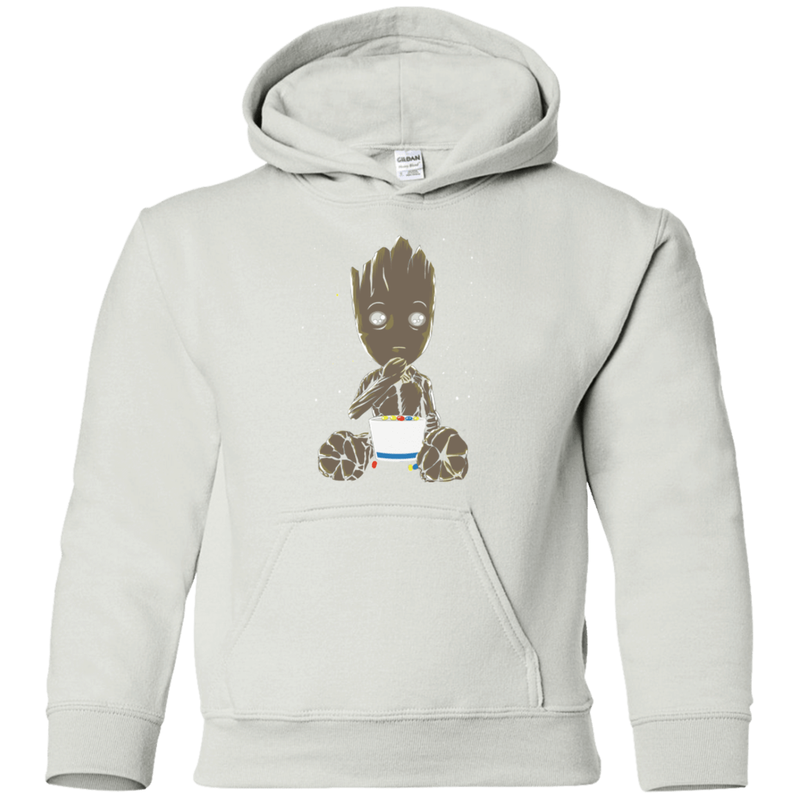Sweatshirts White / YS Eating Candies Youth Hoodie