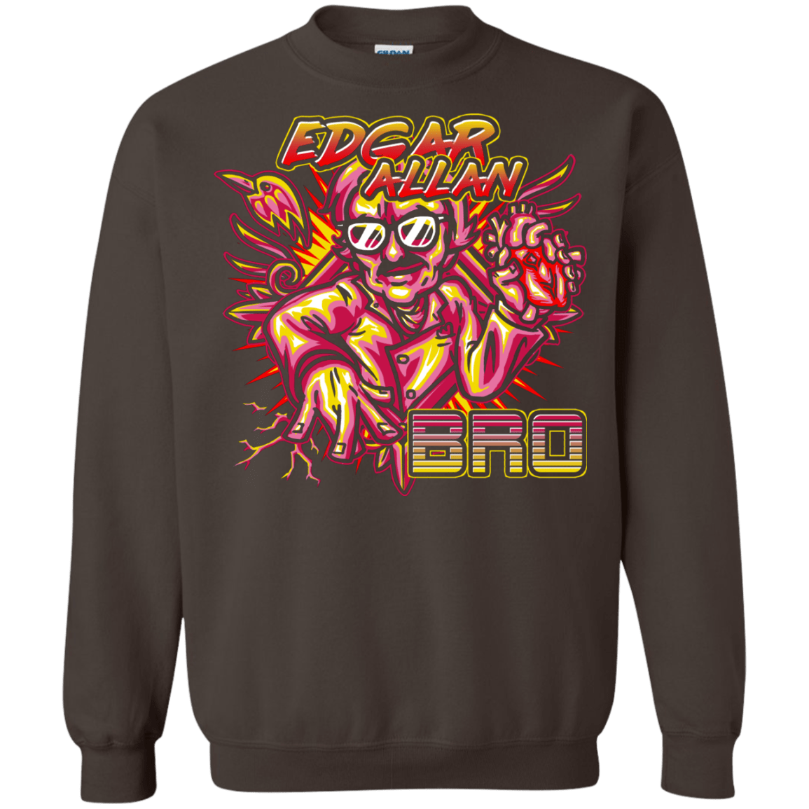 Sweatshirts Dark Chocolate / S Edgar Allan Bro Crewneck Sweatshirt