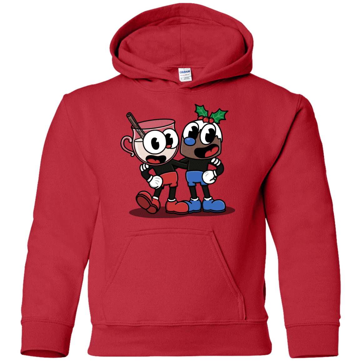 Sweatshirts Red / YS Eggnoghead and Puddingman Youth Hoodie