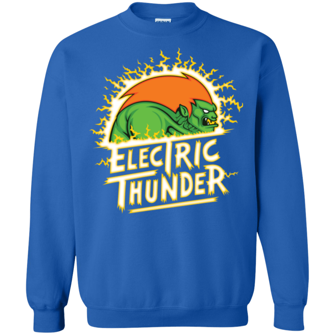 Sweatshirts Royal / Small Electric Thunder Crewneck Sweatshirt