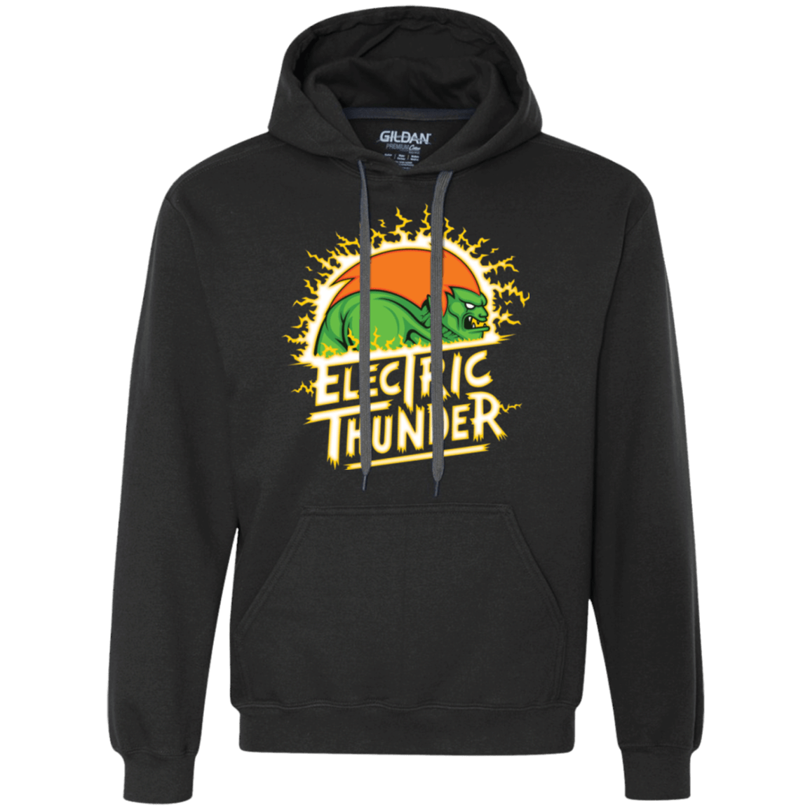Sweatshirts Black / Small Electric Thunder Premium Fleece Hoodie