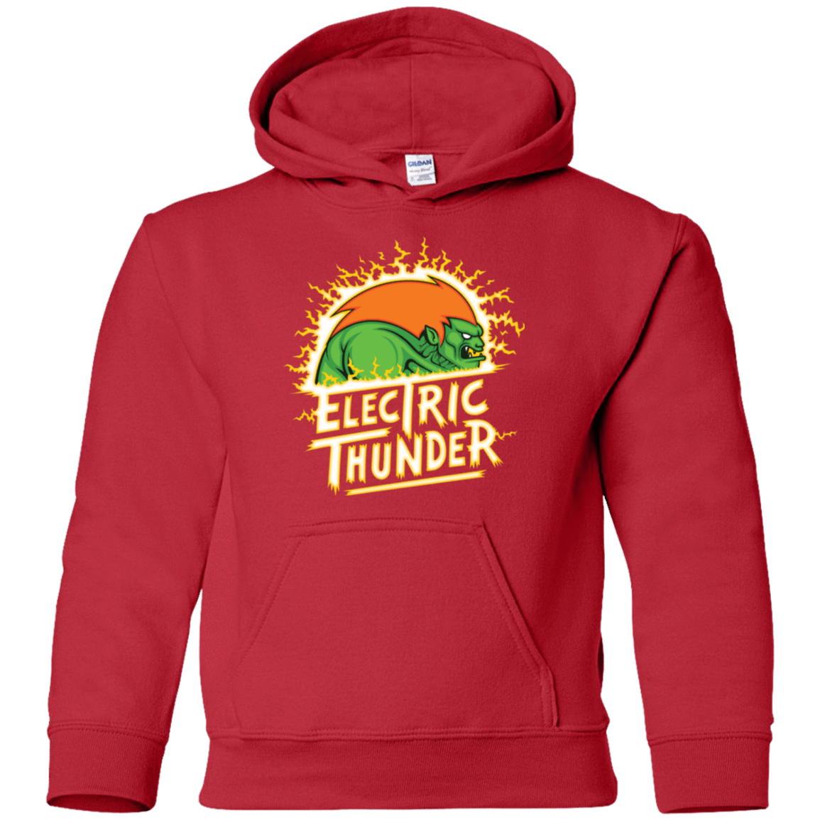 Sweatshirts Red / YS Electric Thunder Youth Hoodie