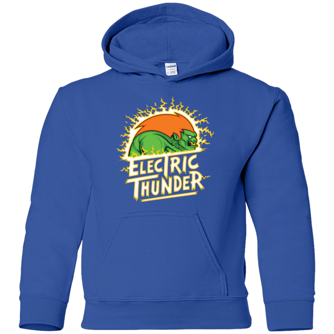 Sweatshirts Royal / YS Electric Thunder Youth Hoodie