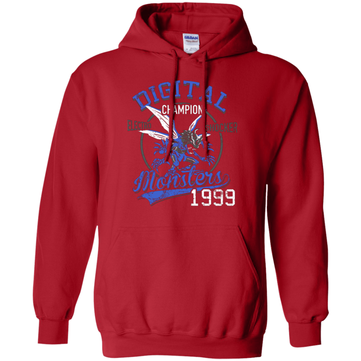 Sweatshirts Red / Small Electro Shocker Pullover Hoodie