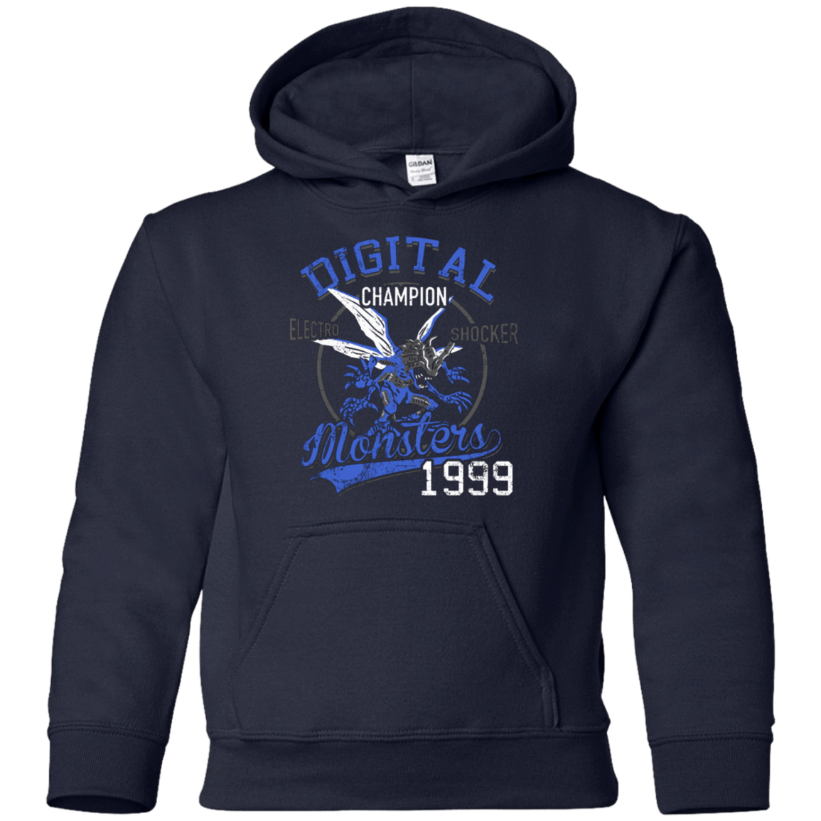 Sweatshirts Navy / YS Electro Shocker Youth Hoodie