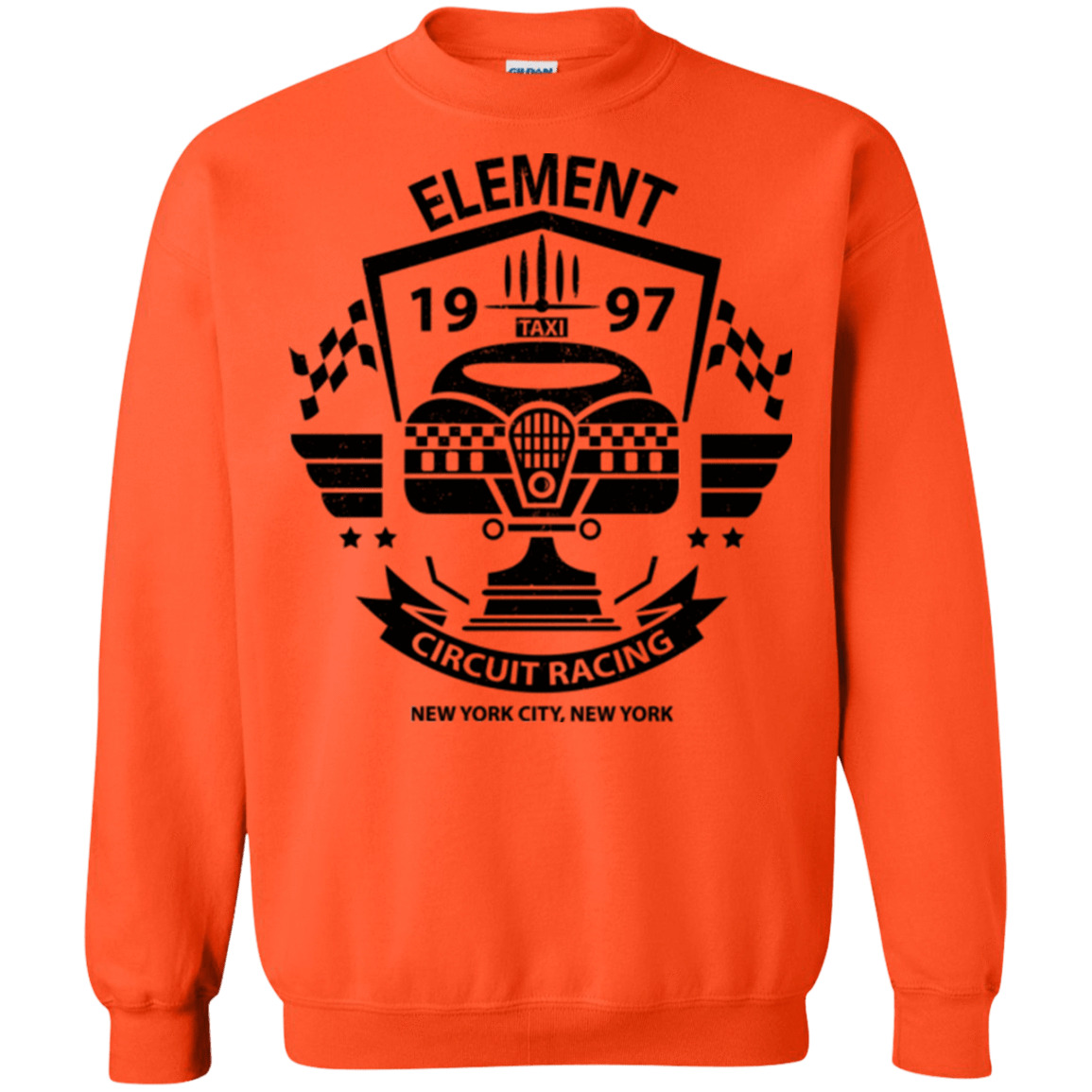 Sweatshirts Orange / Small Element Circuit Crewneck Sweatshirt
