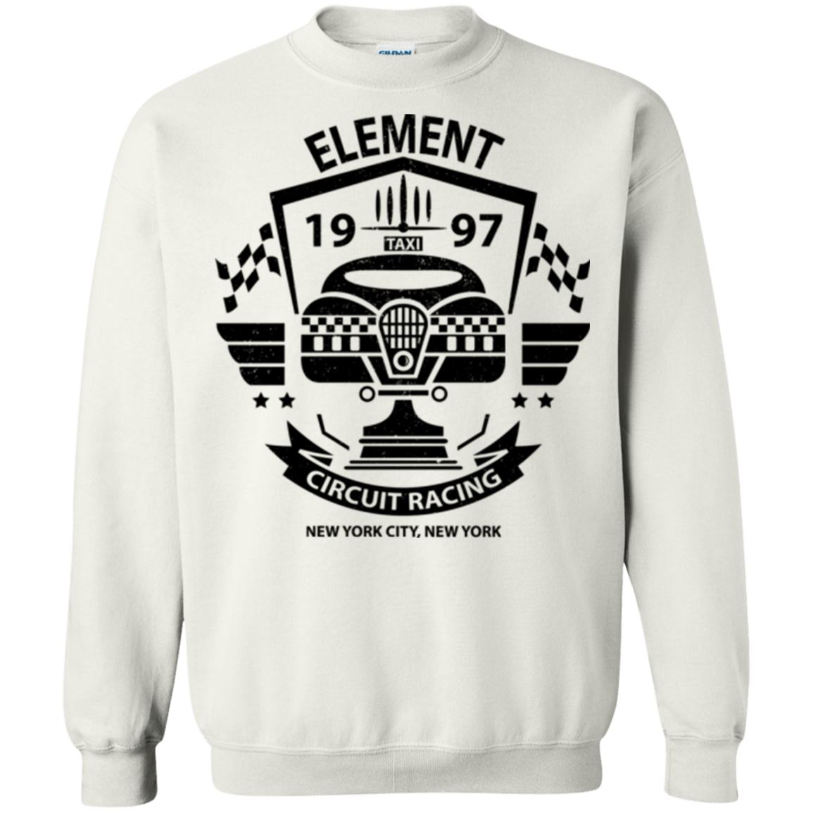 Sweatshirts White / Small Element Circuit Crewneck Sweatshirt
