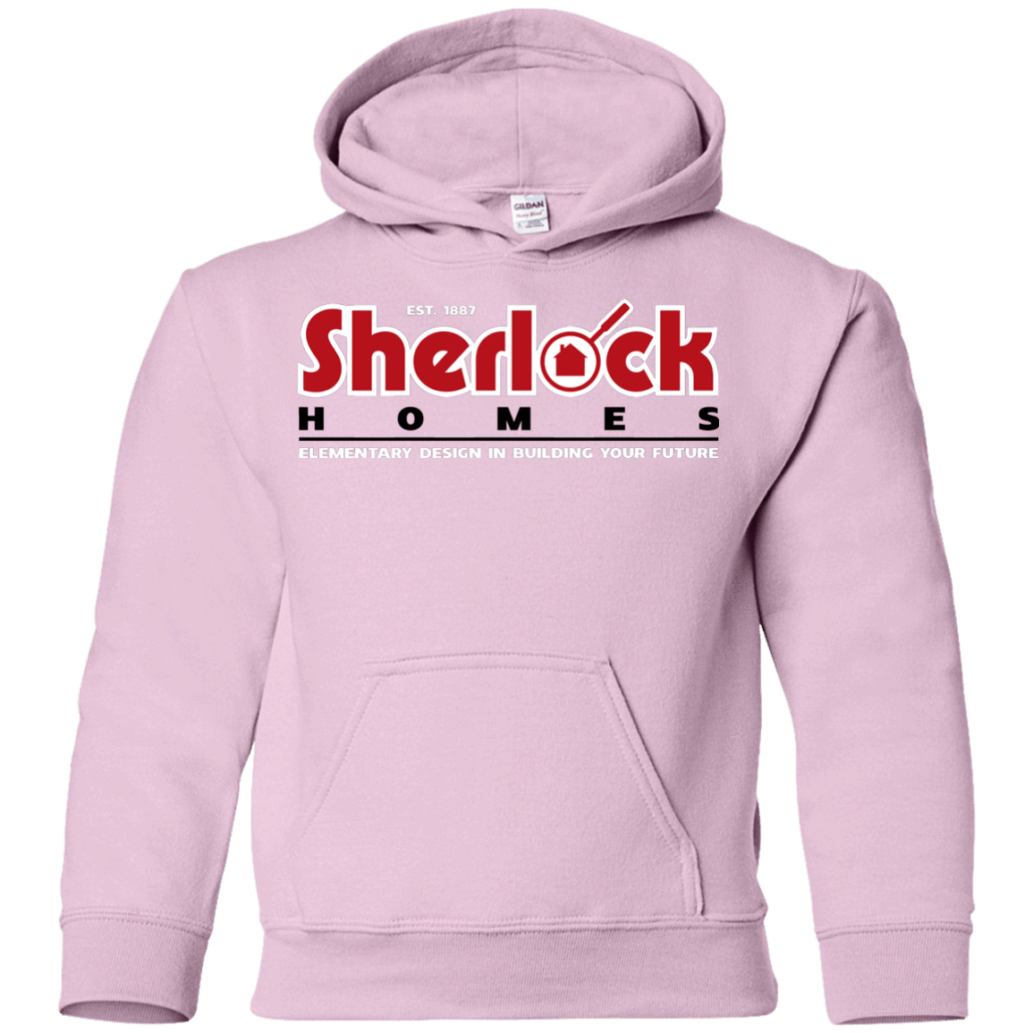 Sweatshirts Light Pink / YS Elementary Design Youth Hoodie